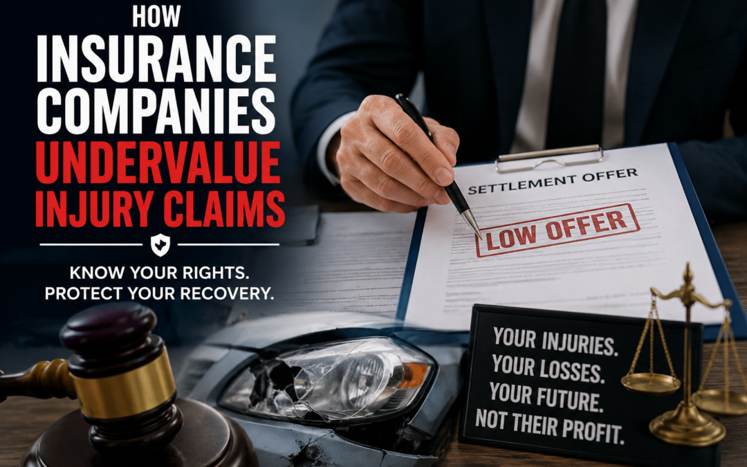 How Insurance Companies Undervalue Injury Claims in California
