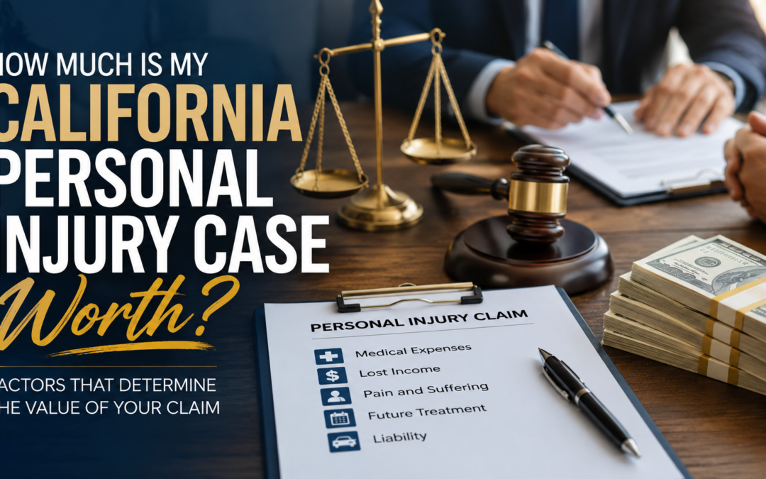 How Much Is My California Personal Injury Case Worth?