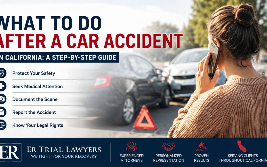 What to do after a car accident in California