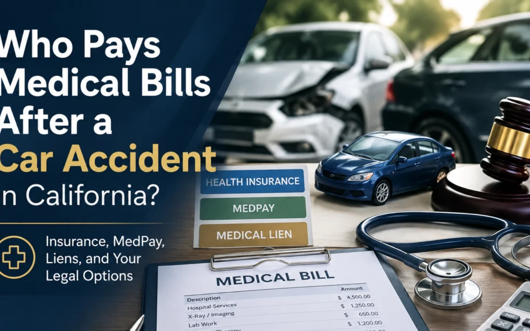 Who Pays Medical Bills After a Car Accident in California?
